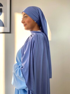 Prêt à enfiler - blue denim - Hijab