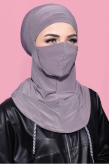 Masked Sport Hijab Mink