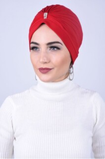 Pierre du Milieu Bijou Os Rouge - Hijab