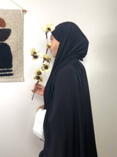 Ready To Wear - ساندي بريميوم بلاك - Hijab