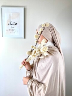 Jersey Premium Beige - Hijab