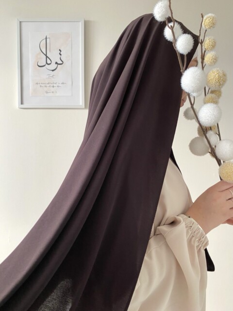 Maxi jersey sandy hijjab®️ creation - Brown 100357918