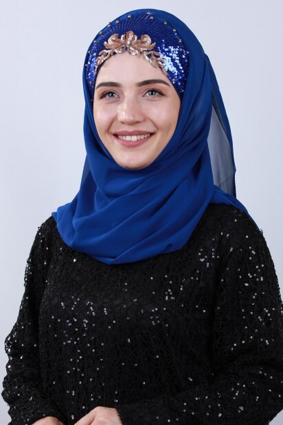 تصميم الأميرة شال ساكس - Hijab