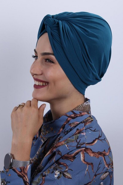 Dolama Bonnet Petrol Blue