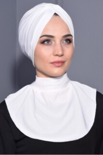 Snap Fastener Hijab Collar