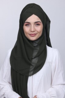 Bonnet Châle Kaki - Hijab