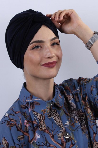 Bonnet Dolama Bleu Marine - Hijab