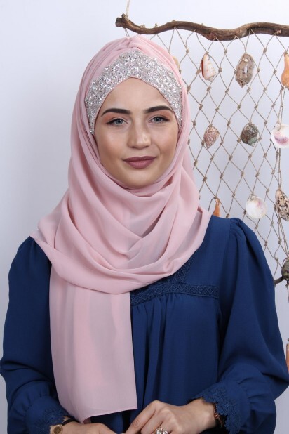 Stone Design Bonnet Châle Poudre Légère - Hijab