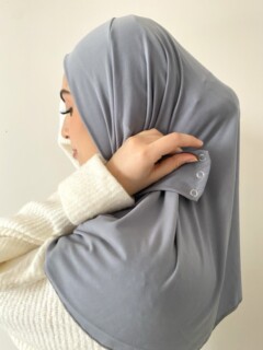 Underscarf - Cagoule Sandy Gris claire - Hijab