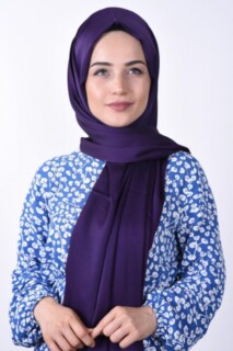 Dubai Silk Waffle Shawl Purple