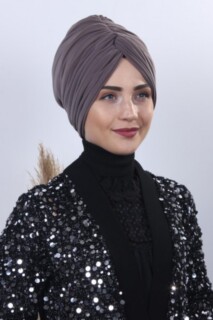 طريقة مزدوجة روز عقدة المنك - Hijab