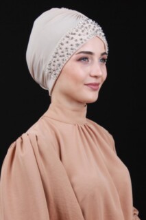 Pearl Stone Bonnet Beige