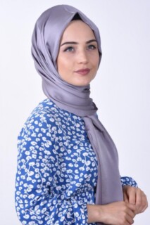 Dubai Silk Waffle Shawl Gray