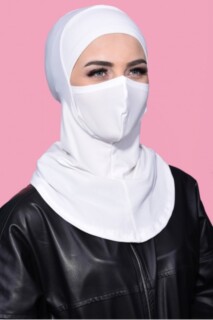 ملابس رياضية مقنعة بيج فاتح - Hijab
