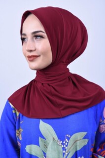  شال أحمر كلاريت - Hijab
