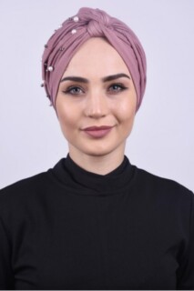 Pearl Dolama Bonnet Rose Séchée - Hijab