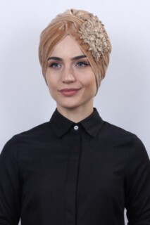 Velours Guipure Vera Os Caramel - Hijab