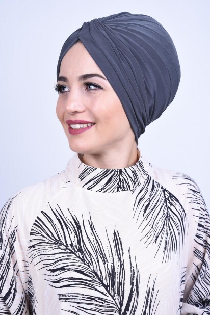 Vera Bonnet Extérieur Fumé - Hijab