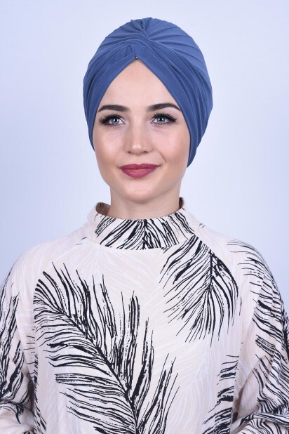 Vera Outer Bone Indigo - Hijab