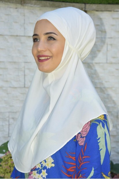 Nowa Tie Hijab Ecru - 100285438 - Hijab