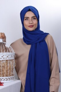 Medina Silk Shawl Sax 100285397 - Hijab
