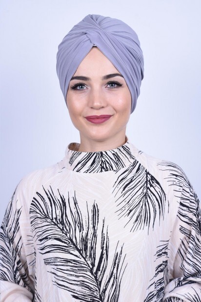 Bonnet extérieur Vera Gris - Hijab