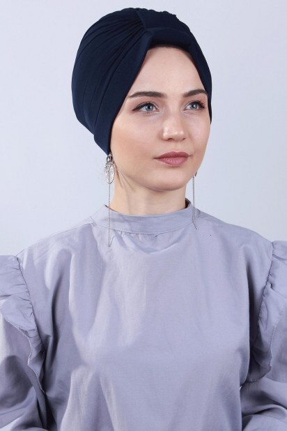 Nevrulu Double-Sided Bonnet Navy Blue