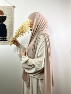 Jersey sandy premium nude - Hijab