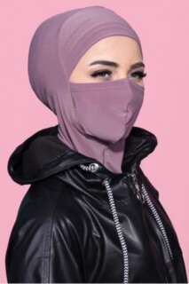 Masked Sport Hijab Dried Rose