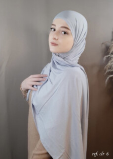 Jersey Premium - Pearl grey 100318178 - Hijab