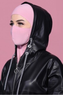 Masked Sport Hijab Powder Pink